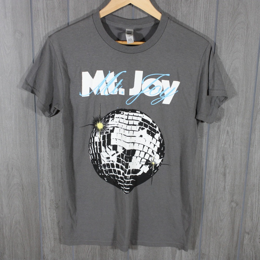 Mt. Joy Disco Ball Salt Shed Chicago Concert T-Shirt Gray - Size Small